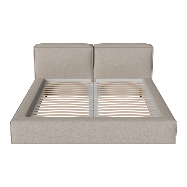 Bolia - Cosima Bett, 180 x 200 cm, sand (Adria)
