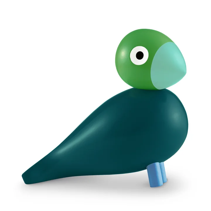 Singvogel Flora, Year Bird 2026, dunkelgrün
