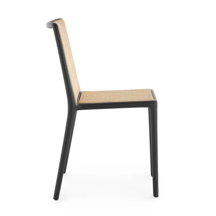Kartell - Belvedere Vienna Stuhl, schwarz