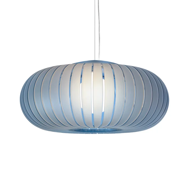 Kartell - Teresa Frozen Pendelleuchte, sky blue
