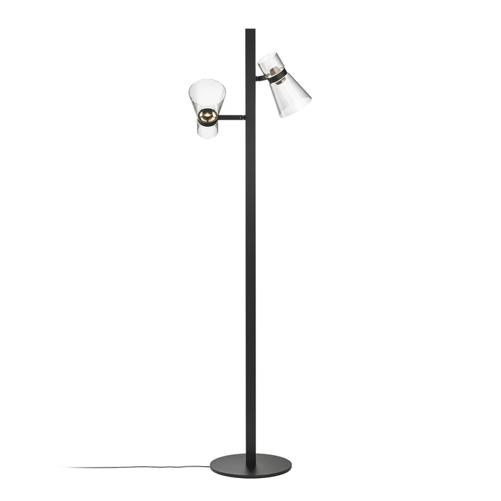 Flos - Nocturne Stehleuchte F2 Kegel, schwarz