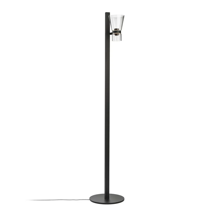 Flos - Nocturne Stehleuchte F1 Kegel, schwarz