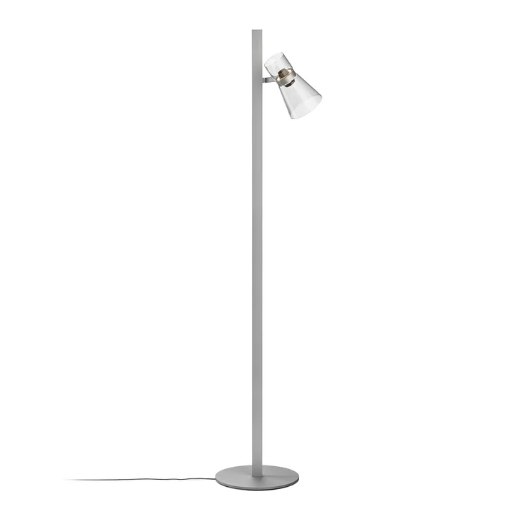 Flos - Nocturne Stehleuchte F1 Kegel, silber