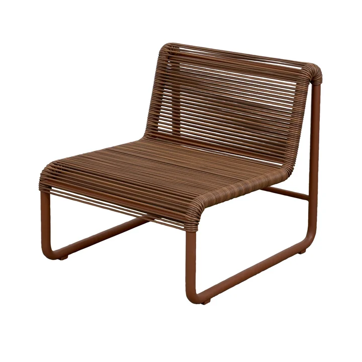 Cane-line - Al Dente Loungesessel, desert rot