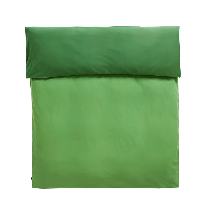 HAY - Duo Bettdeckenbezug, 140 x 200 cm, matcha