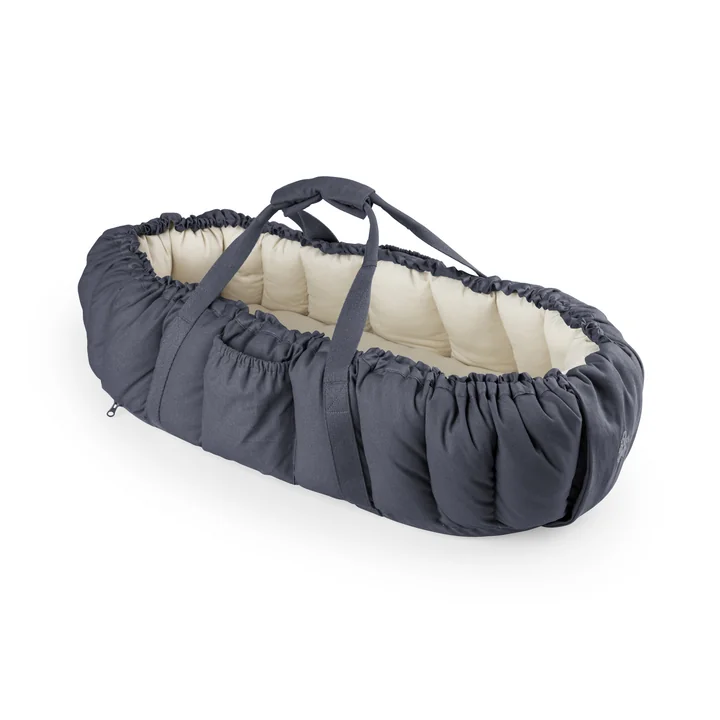 Sebra - 3-in-1 Baby Nestchen, blue