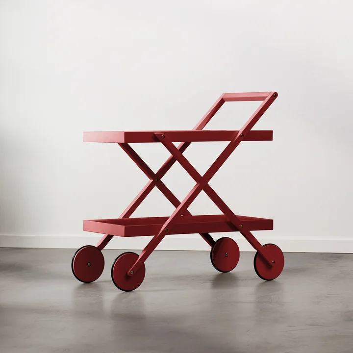Design House Stockholm - Exit Servierwagen, rot