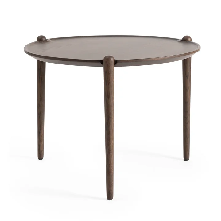 Design House Stockholm - Aria Beistelltisch high, Ø 60 x 46 cm, Eiche dunkel