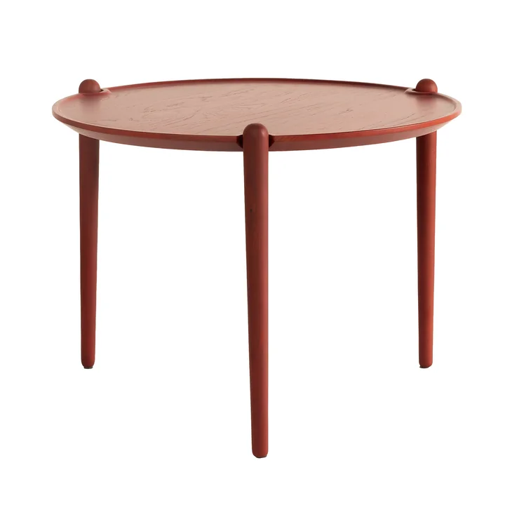 Design House Stockholm - Aria Beistelltisch high, Ø 60 x 46 cm, rot