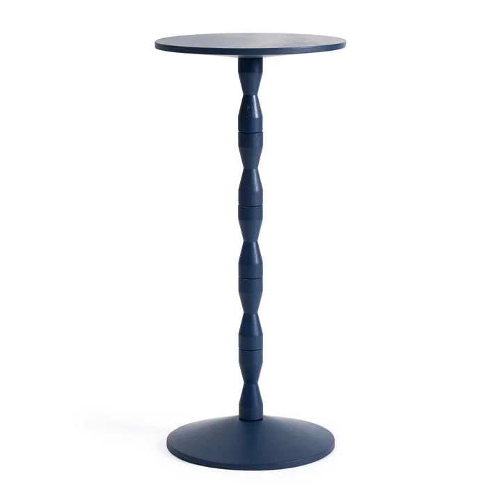 Pedestal Beistelltisch, blau