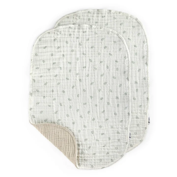 Sebra - Wickelunterlage aus Musselin 6-lagig, sophora (2er-Set)