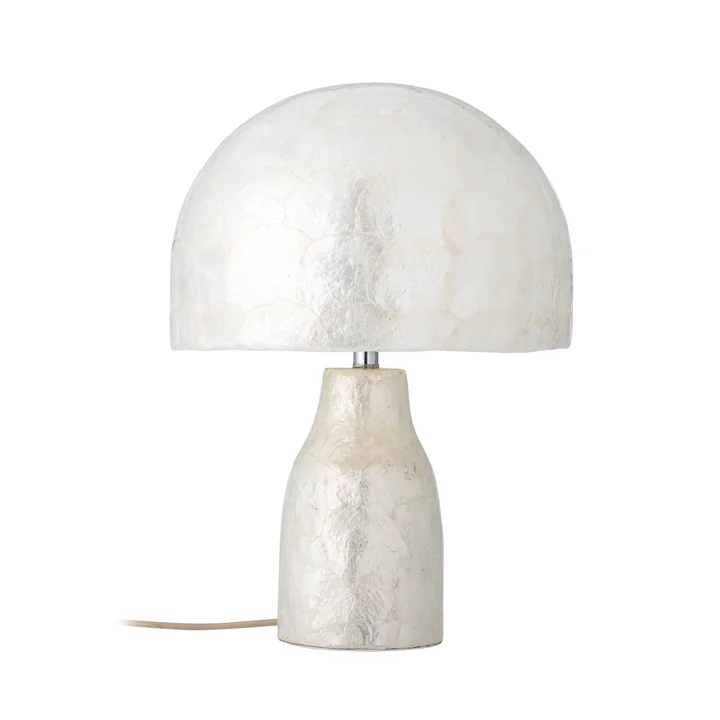 Adria Tischleuchte, H 43 cm, mother of pearl