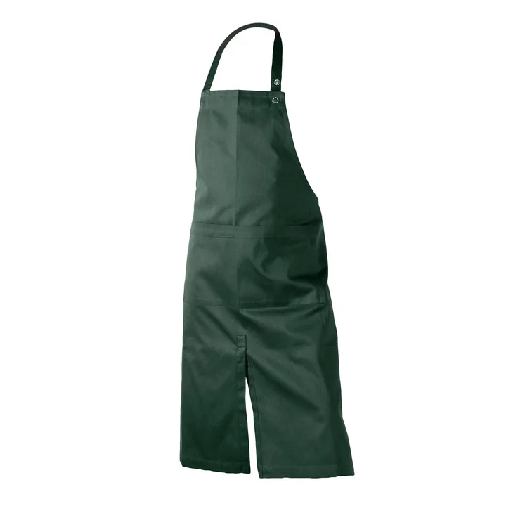 The Organic Company - Schürze mit Tasche, dunkelgrün