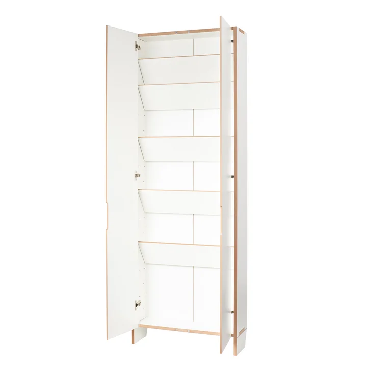 Tojo - flachmann Schuhschrank stehend, weiß