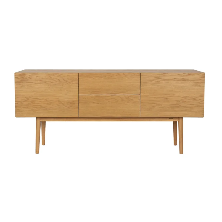 Zuiver - High On Wood Cabinet, Eiche, 2 Schubladen, 2 Türen
