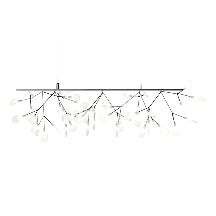 Moooi - Heracleum III Linear Pendelleuchte, nickel