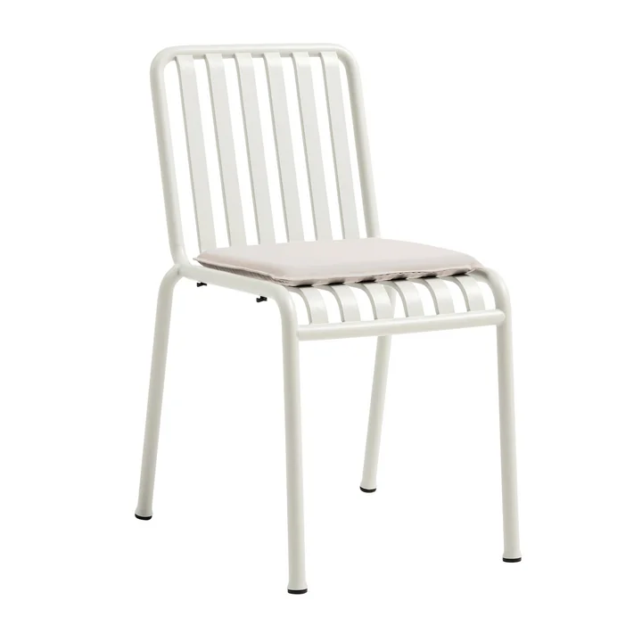 HAY - Palissade Seat Cushion für Stuhl und Armlehnstuhl, cremeweiß