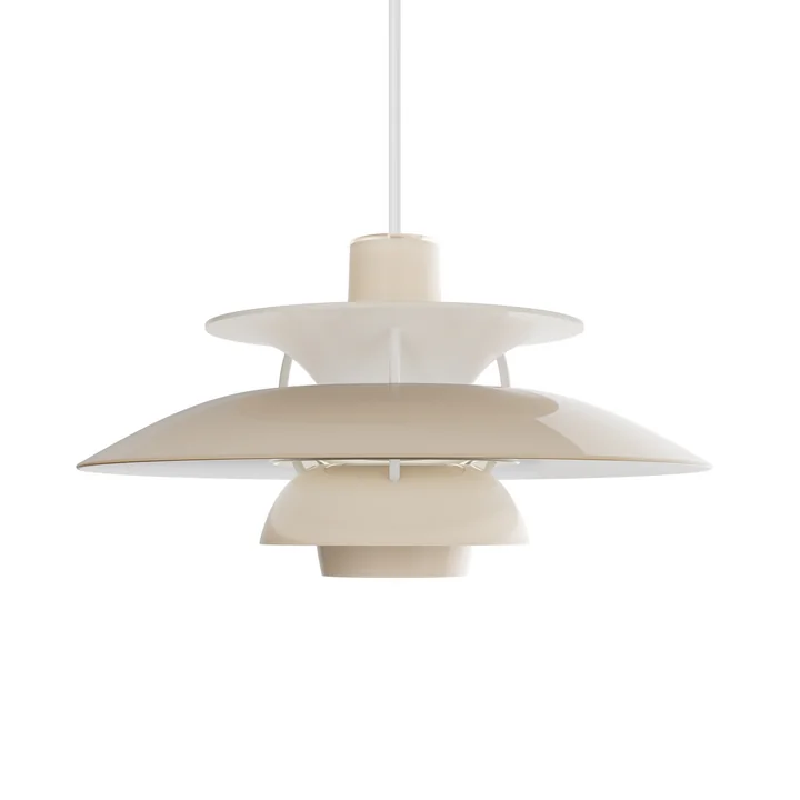 Louis Poulsen - PH 5 320 Opal Pendelleuchte, opal beige