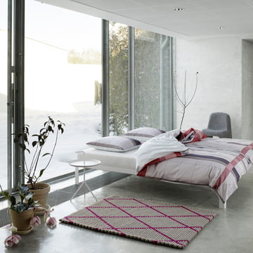 Hay - Colour Block Bettwäsche, rot