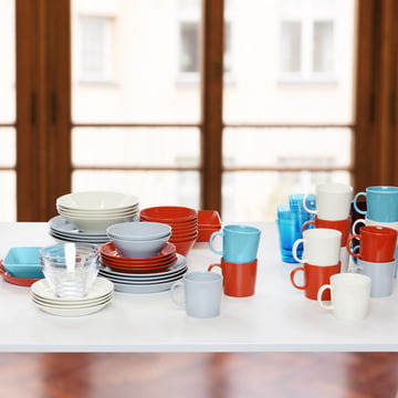 Iittala - Teema, türkis und terrakotta