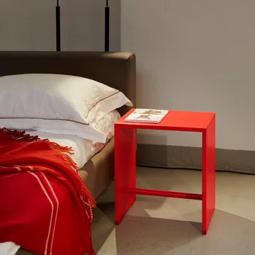 wb form - Ulmer Hocker, feuerrot