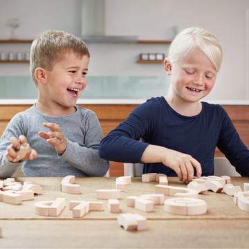 Alphabet-Holzbausteine von Kay Bojesen