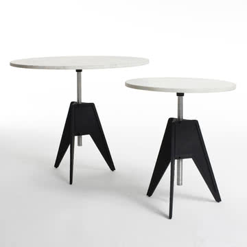 Screw Table in Groß und in Klein von Tom Dixon