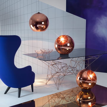 Copper Bodenleuchte und Pendelleuchte