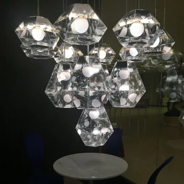 Mailänder Messe: Tom Dixon - Cut Leuchte