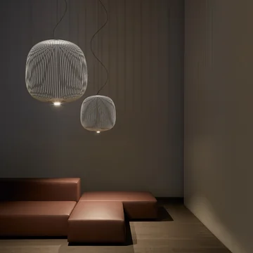 Foscarini - Spokes MyLight LED-Pendelleuchte 2, large / weiß
