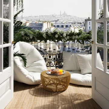 Nido OUT Futon-Sessel von Karup in weiß (401)