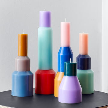 Pillar Kerze von Hay in verschiedenen Farben und Größen