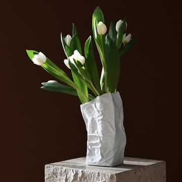 Kami Vase, mini, knochenweiß von 101 Copenhagen