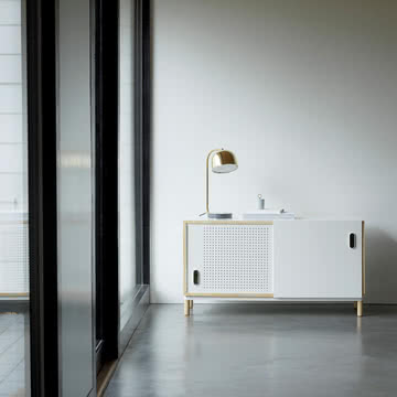 Kabino Sideboard, weiß, von Normann Copenhagen