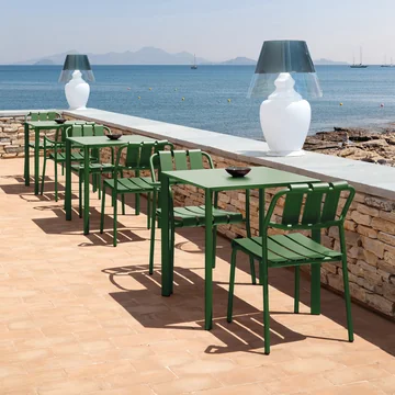 Vermobil - Verdea Stuhl und Armlehnstuhl, dunkelgrün