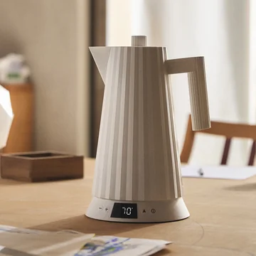 Alessi - Plissé Wasserkocher mit Temperaturregelung