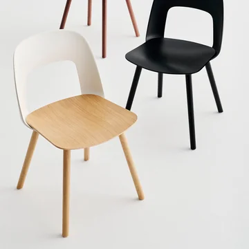 HAY - Layout 122 Stuhl, Eiche / cremeweiß