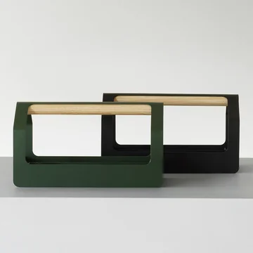 Normann Copenhagen - Haus Toolbox, dunkelgrün und schwarz