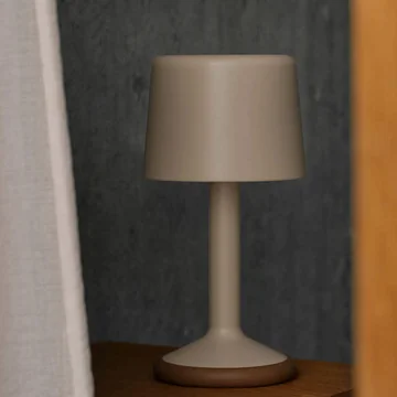 HOUE - Luu LED Solar-Akkuleuchte, beige