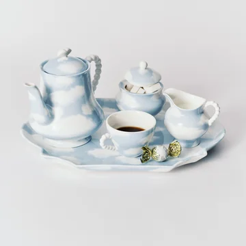 Serax - Rêves de Rêves Kollektion, blau / weiß