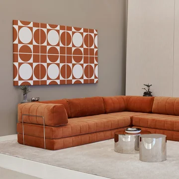 Innovation Living - Cozypad Schlafsofa & Pouf mit Rückenpolster / Armlehne