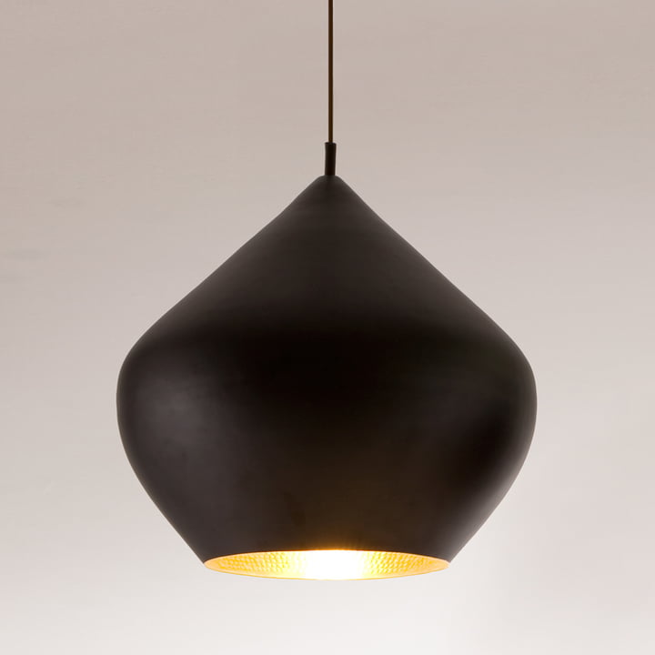 Tom Dixon - Beat Light Stout Pendelleuchte in Schwarz