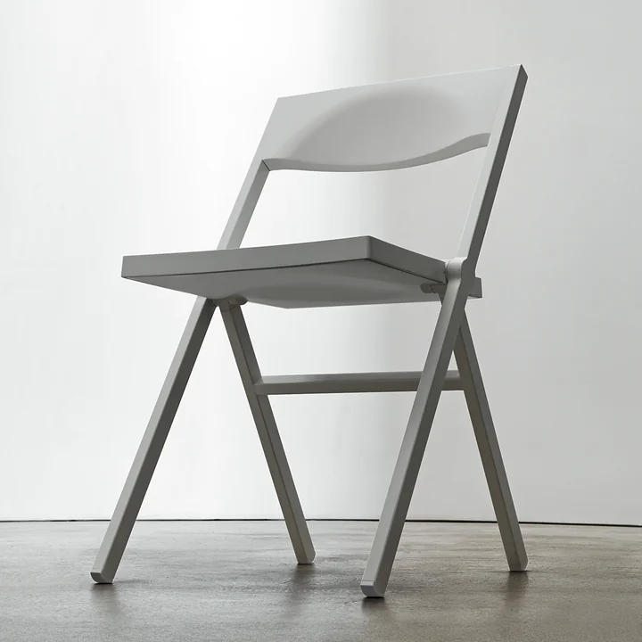 Piana Klappstuhl von Alessi in weiß