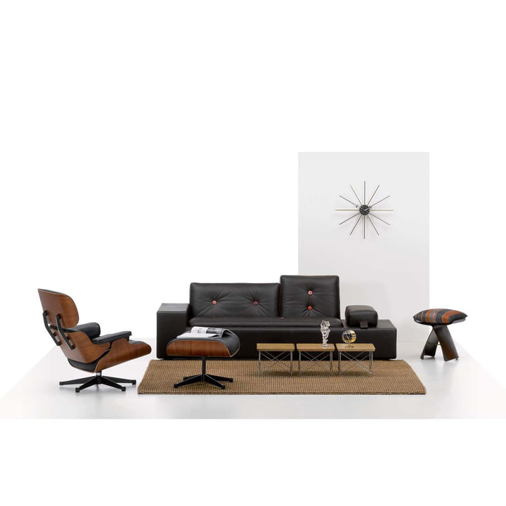 Lounge Chair Kirschbaum und Butterfly Stool von Vitra