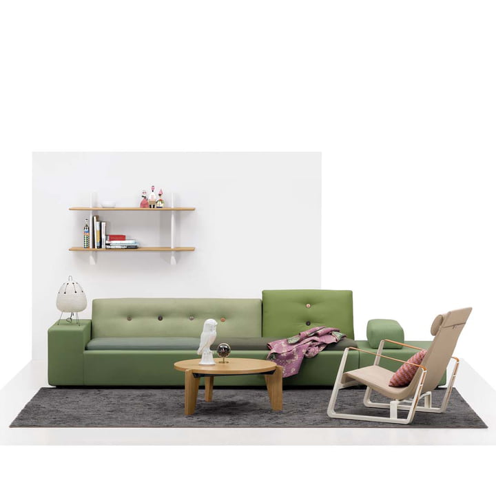 Guéridon Bas Couchtisch, EIche natur - Showroom von Vitra