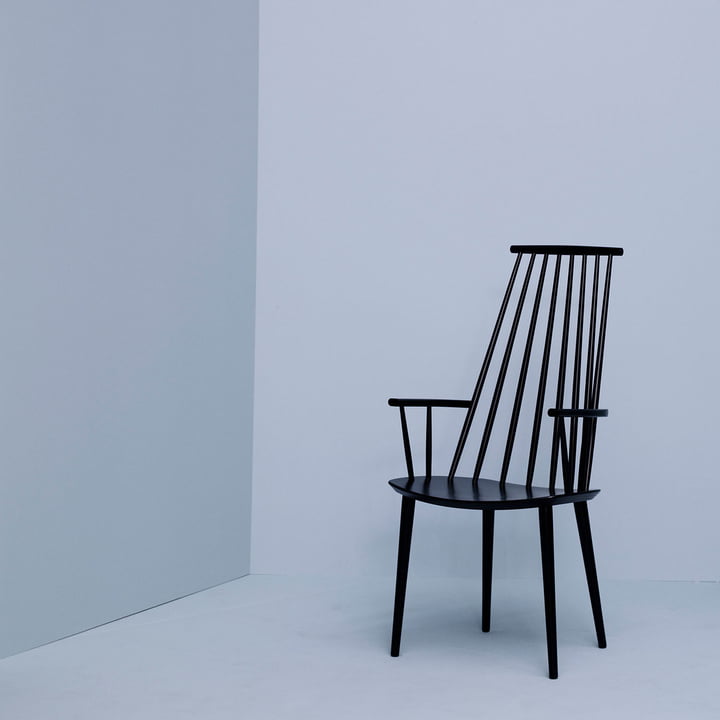 J110 Chair von Hay in schwarz