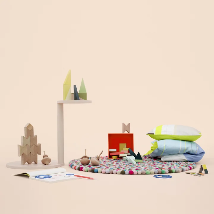 HAY Pinocchio Teppich, pink