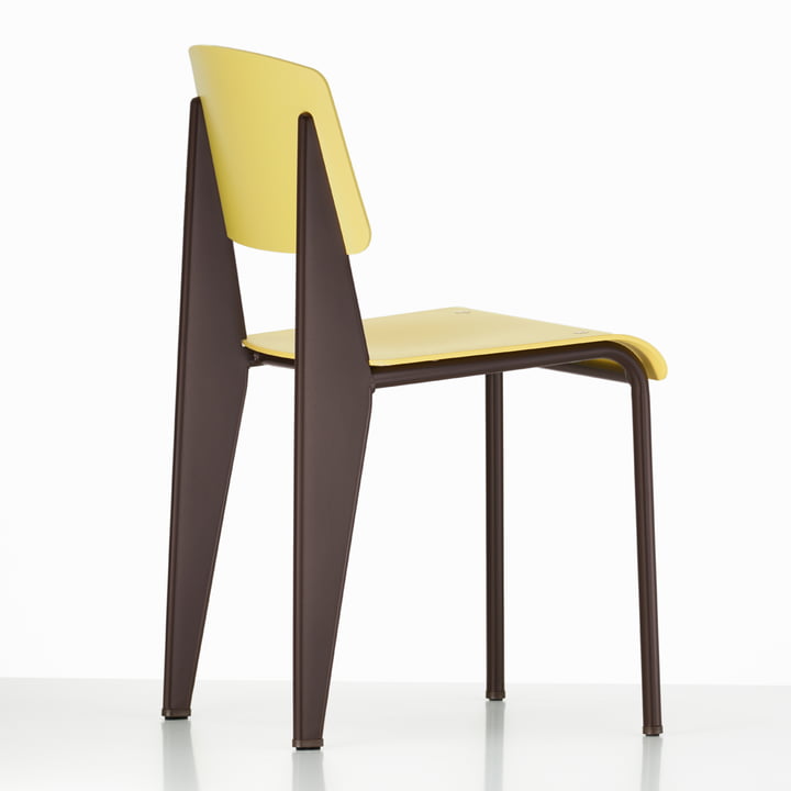 Prouvé Standard SP chair von Vitra in citron