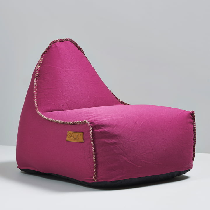 Der Retro it Indoor Sitzsack von Sack it in pink