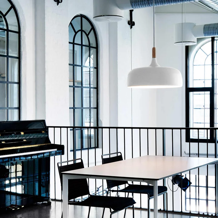 Die northernlighting - Acorn Pendelleuchte in weiß